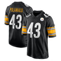 Custom #43 Black PIT Football Shirt Top