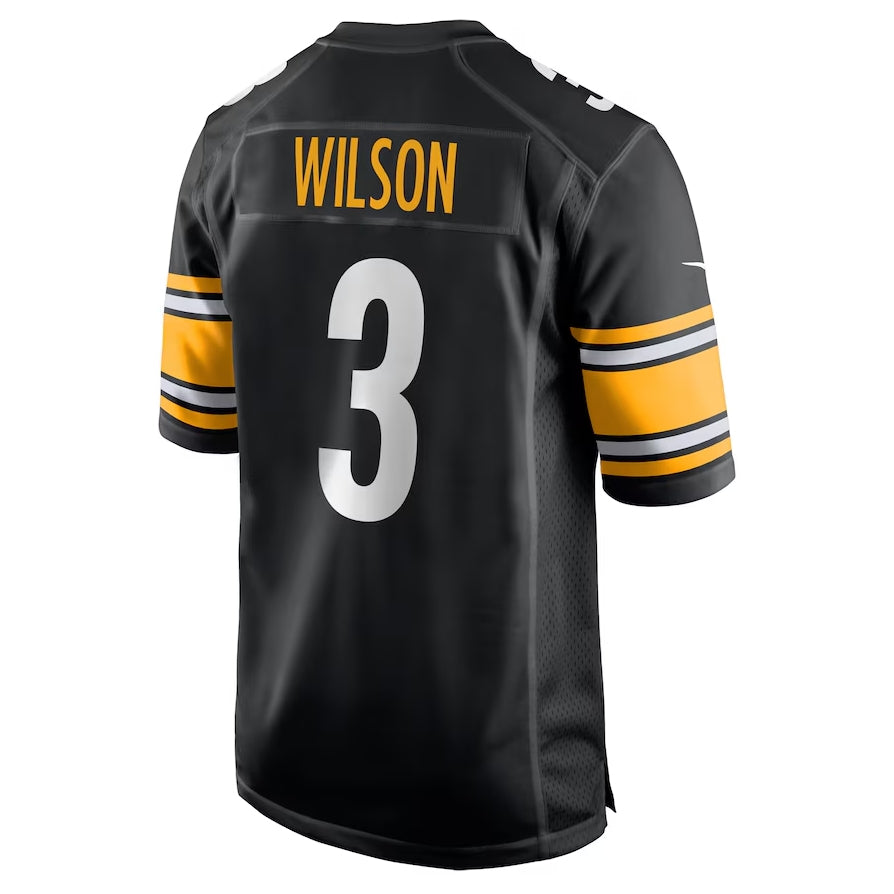 Custom #3 Black PIT Football Shirt Top