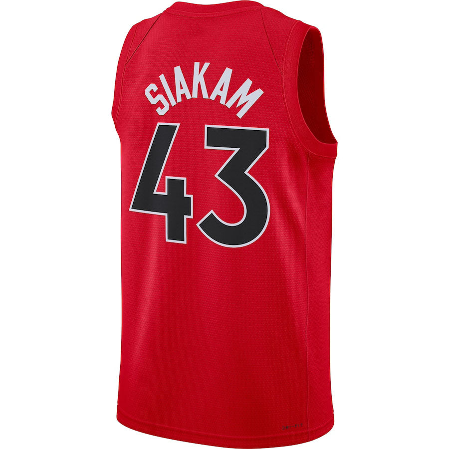 Custom #43 Red 2021 TOR Basketball Shirt Top