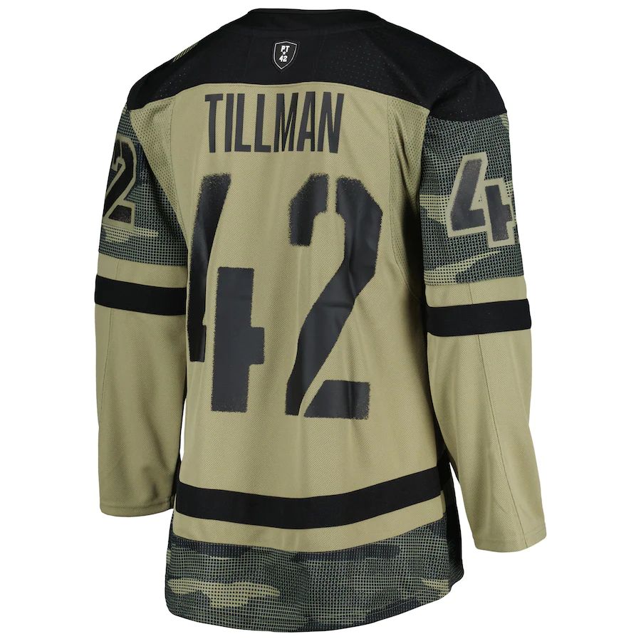 Custom #42 Maroon NJD Hockey Shirt Top