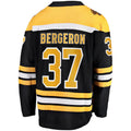 Custom #37 Black BOS Hockey Shirt Top