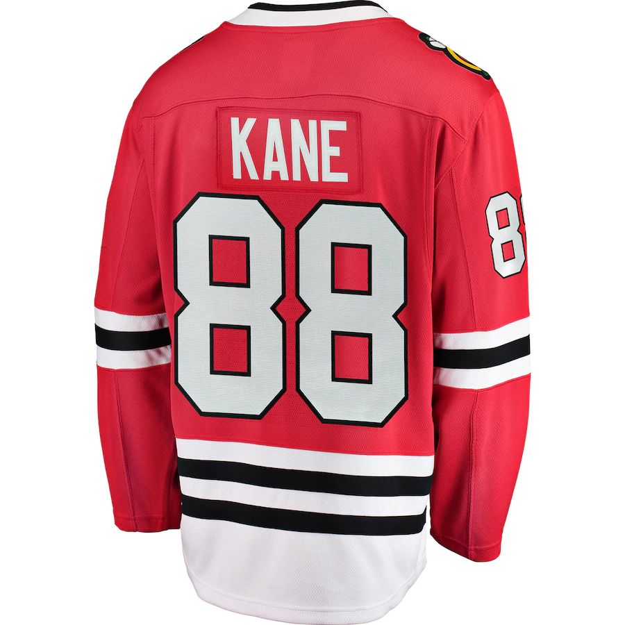 Custom #88 Red CHI Hockey Shirt Top