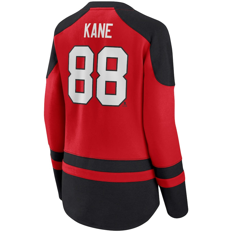 Custom #88 Black CHI Hockey Shirt Top