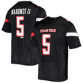 Custom #5 Black College Shirt Top