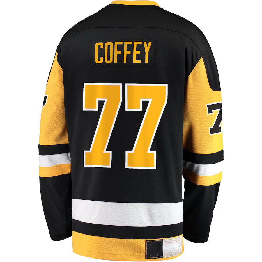 Custom #77 Black PIT Hockey Shirt Top