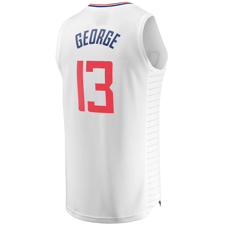 Custom #13 White LAC Basketball Shirt Top
