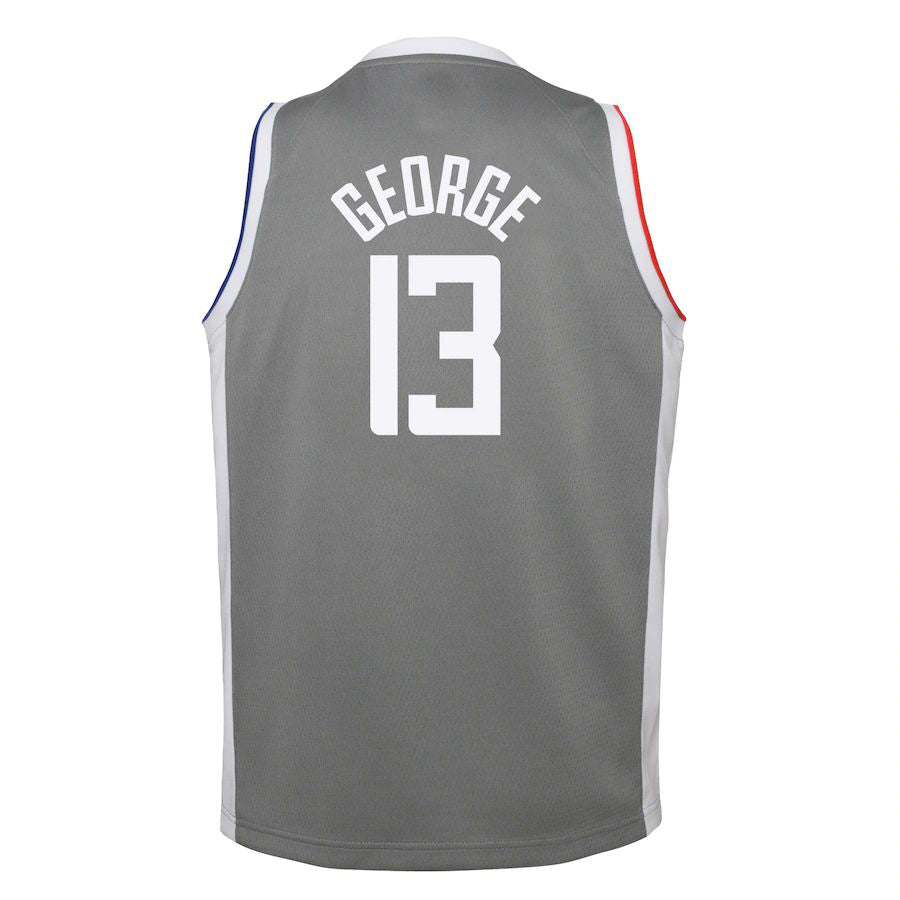 Custom #13 Gray 2020 LAC Basketball Shirt Top