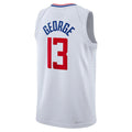 Custom #13 White 2022 LAC Basketball Shirt Top
