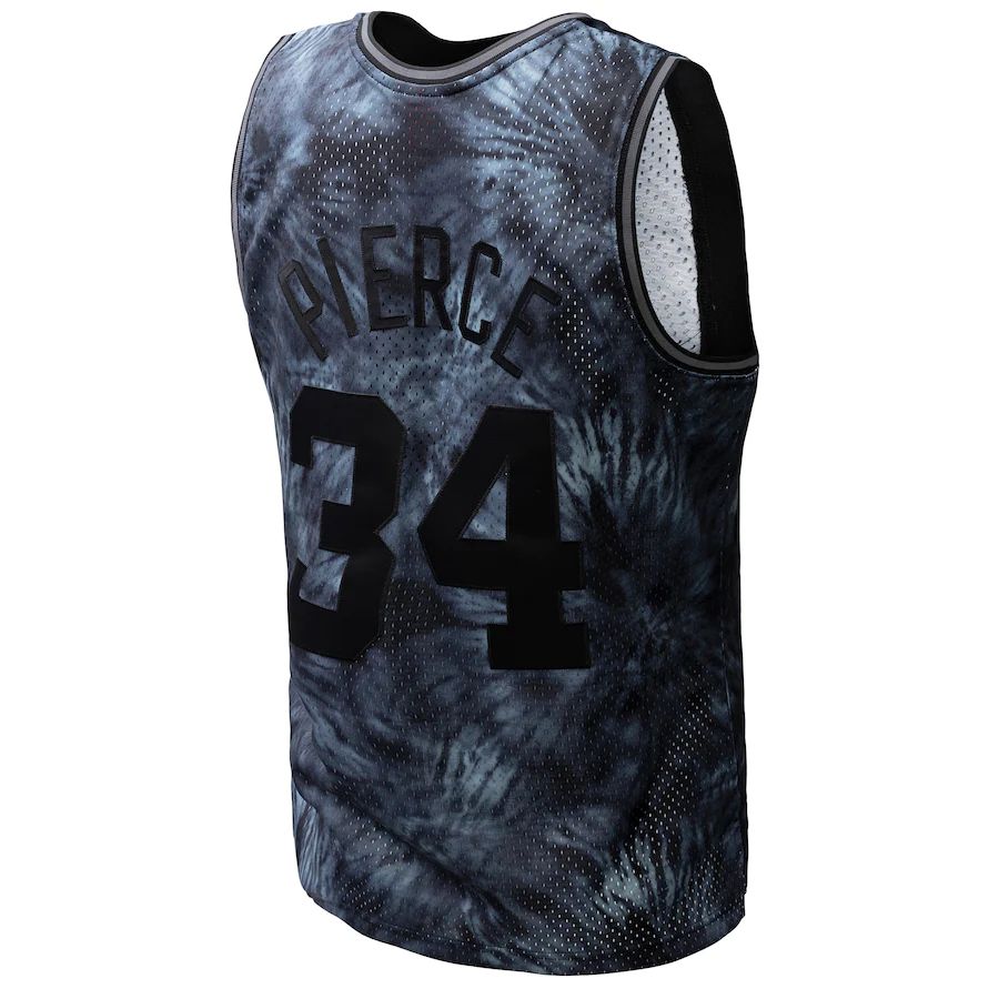 Custom #34 Black 2007 BOS Basketball Shirt Top