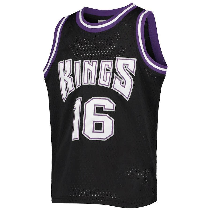 Custom #16 Black Basketball Shirt Top