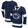 Custom Navy Hockey Shirt Top