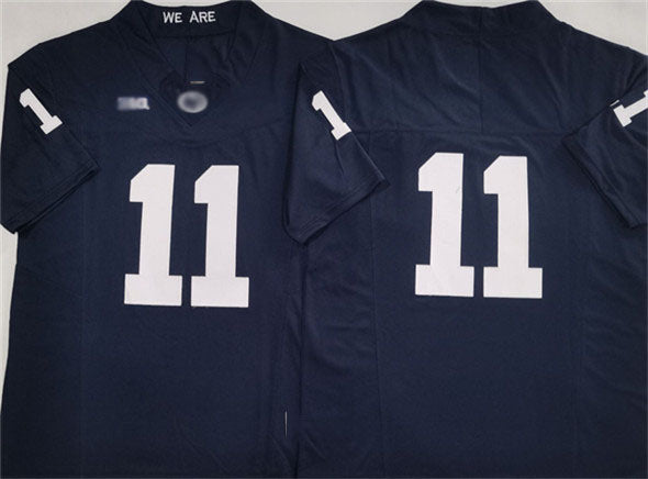 Custom #11 Navy 2024 College Shirt Top