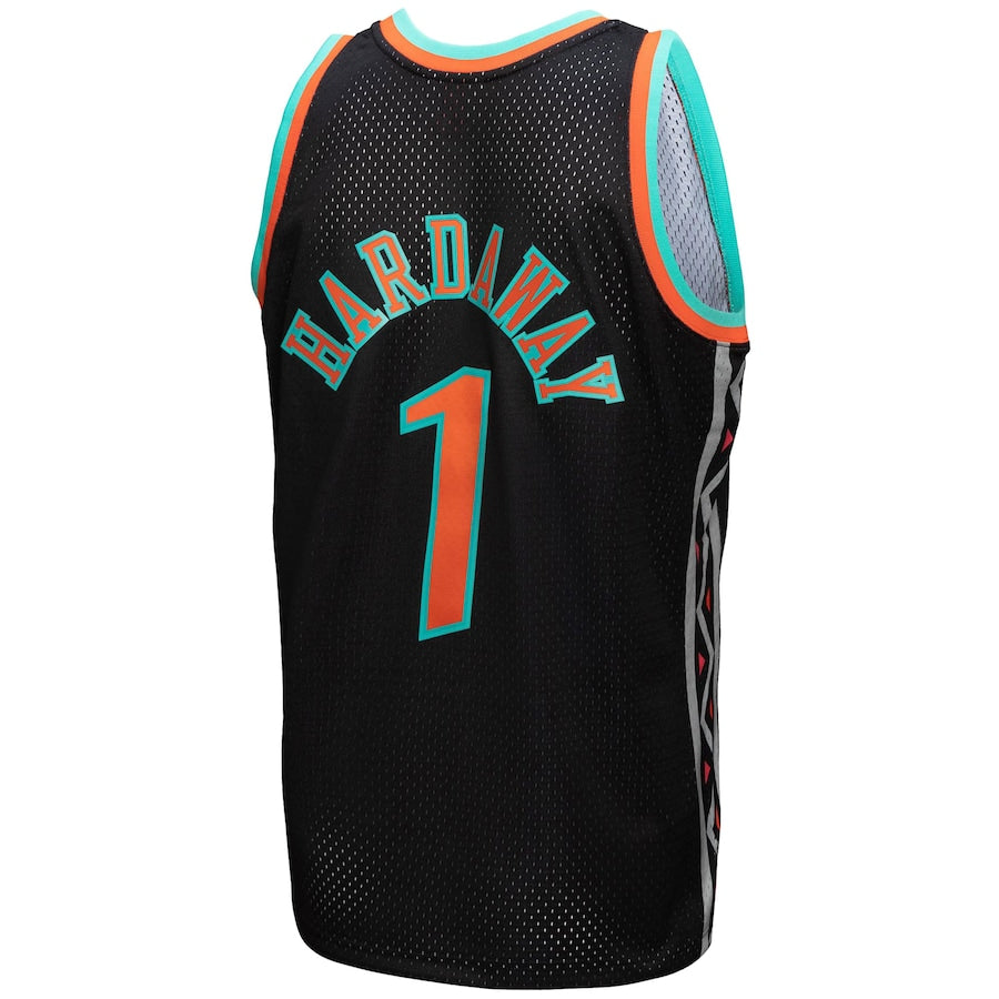 Custom #1 Black 1996 Basketball Shirt Top