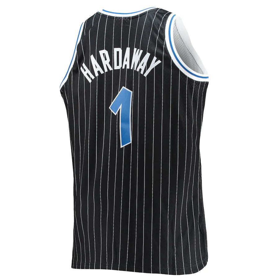 Custom #1 Black 1994 ORL Basketball Shirt Top