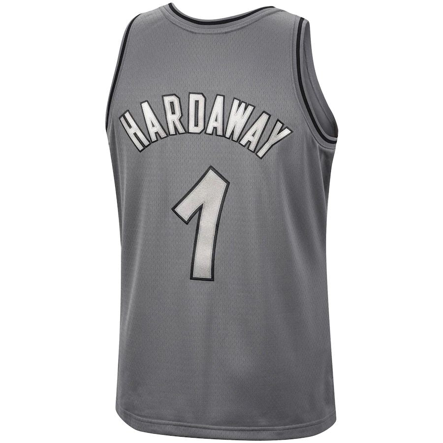 Custom #1 Charcoal 1994 ORL Basketball Shirt Top