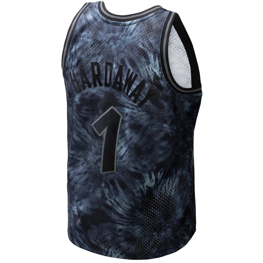 Custom #1 Black 1984 ORL Basketball Shirt Top