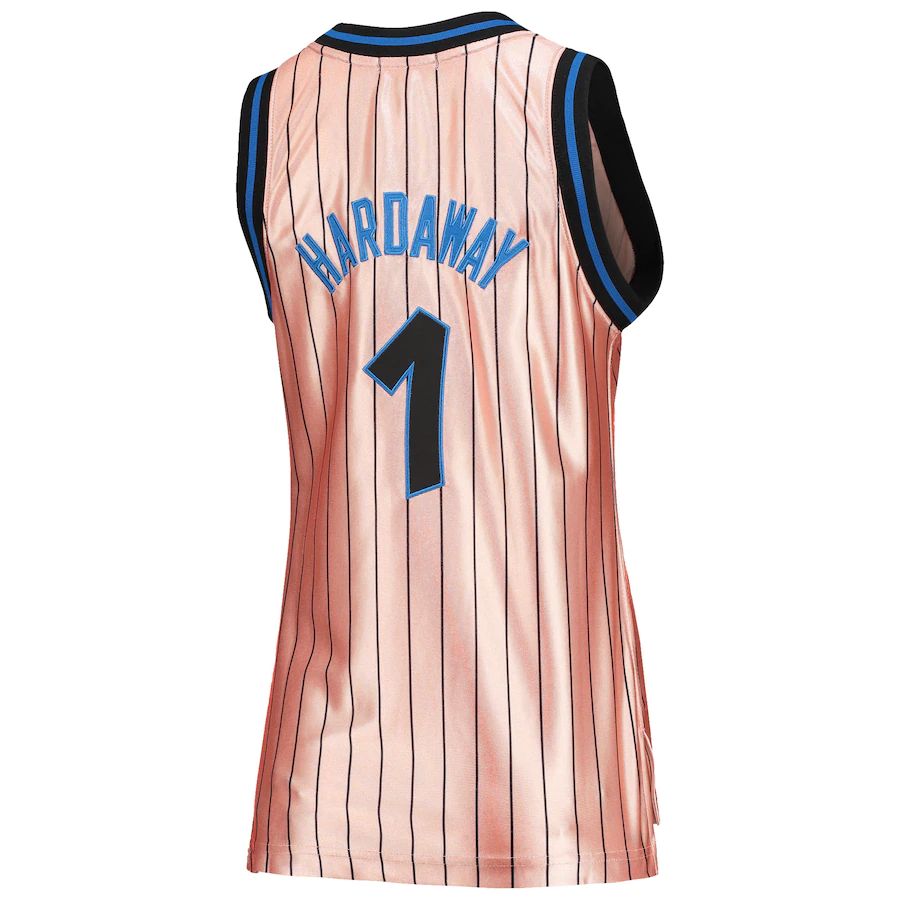 Custom #1 Pink 1993 ORL Basketball Shirt Top