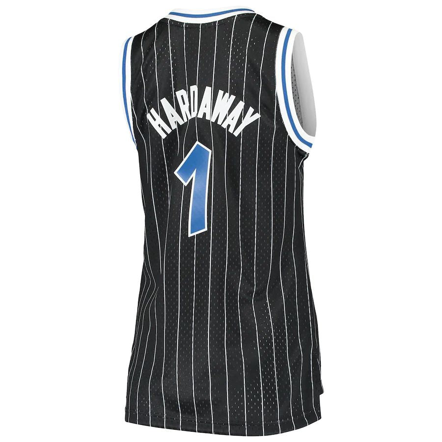 Custom #1 Black 1994 ORL Basketball Shirt Top