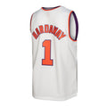 Custom #1 White 2002 PHX Basketball Shirt Top