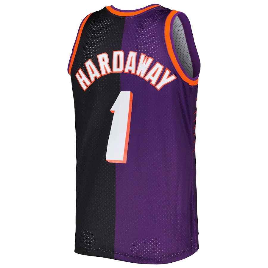 Custom #1 Black 1999 PHX Basketball Shirt Top
