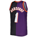 Custom #1 Black 1999 PHX Basketball Shirt Top