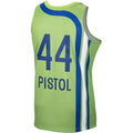 Custom #44 Green 1976 Basketball Shirt Top