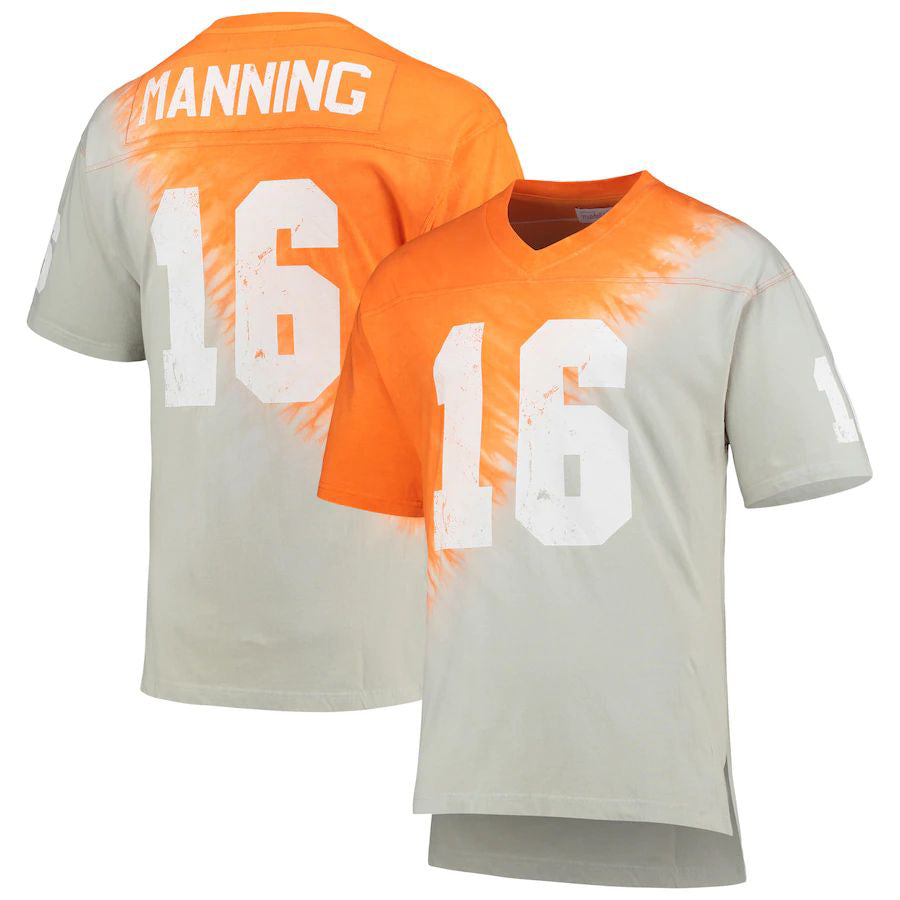 Custom #16 Orange College Shirt Top