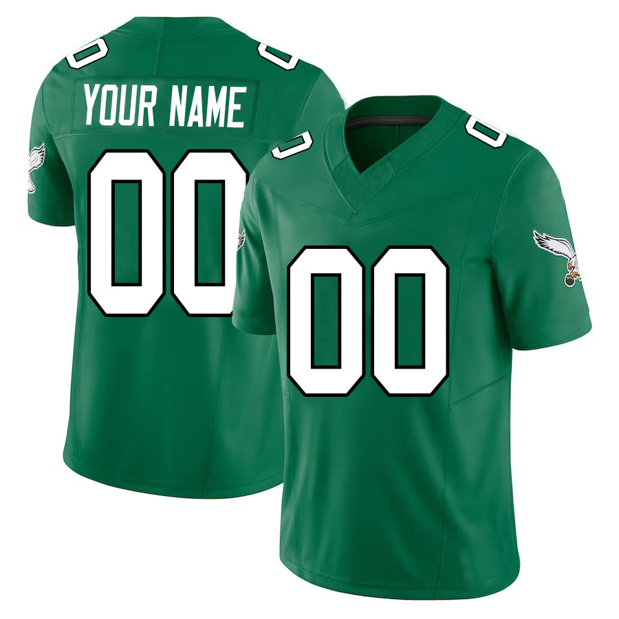 Custom Green PHI Football Shirt Top