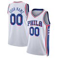 Custom #23 White 2022 PHI Basketball Shirt Top