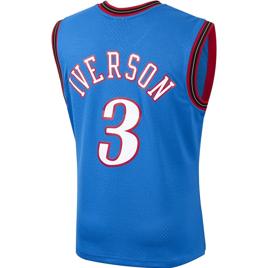 Custom #3 1999 PHI Basketball Shirt Top