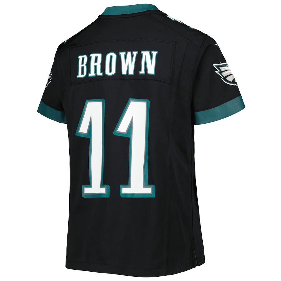 Custom #11 Black PHI Football Shirt Top