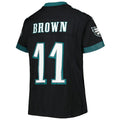 Custom #11 Black PHI Football Shirt Top