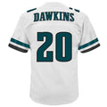 Custom #20 White 2004 PHI Football Shirt Top