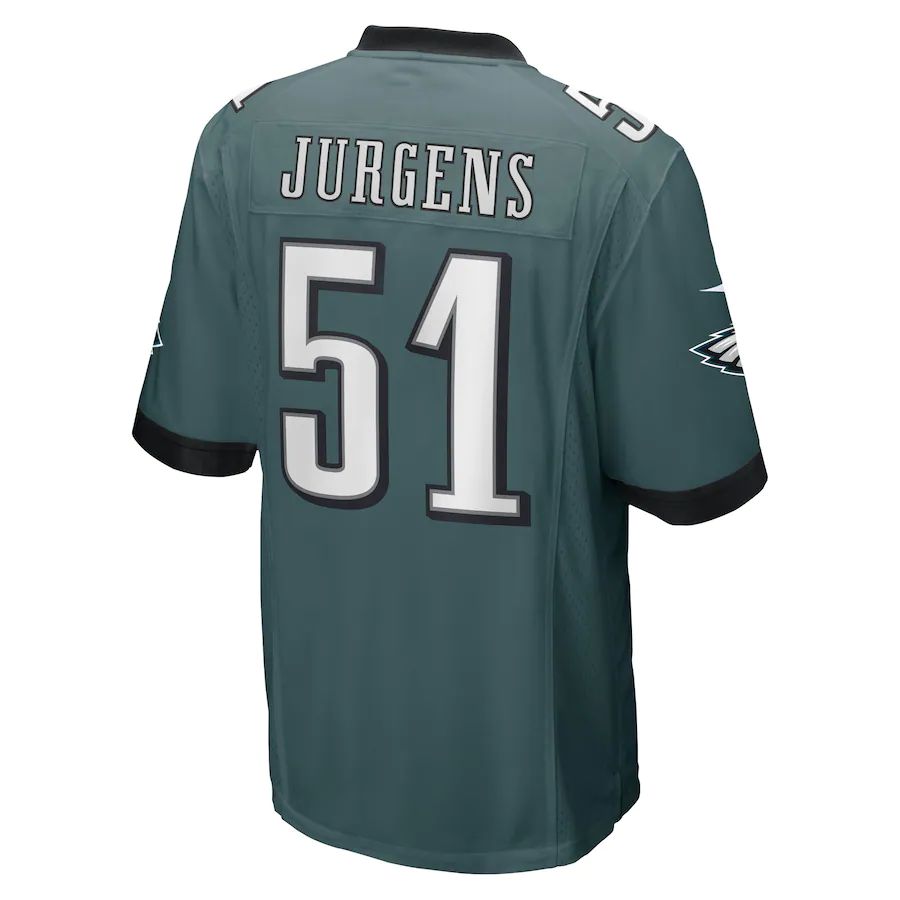 Custom #51 Midnight Green PHI Football Shirt Top