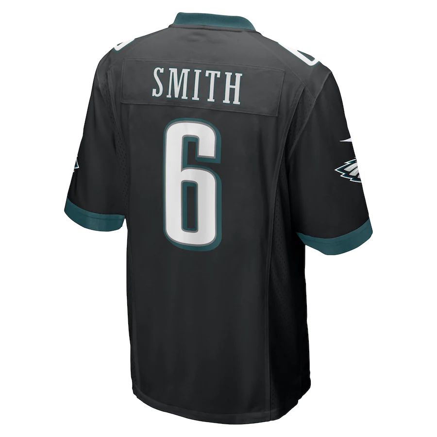 Custom #6 Black PHI Football Shirt Top