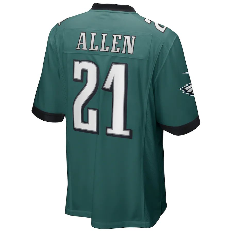 Custom #21 Midnight Green PHI Football Shirt Top