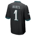 Custom #1 Black PHI Football Shirt Top
