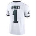 Custom #1 White PHI Football Shirt Top