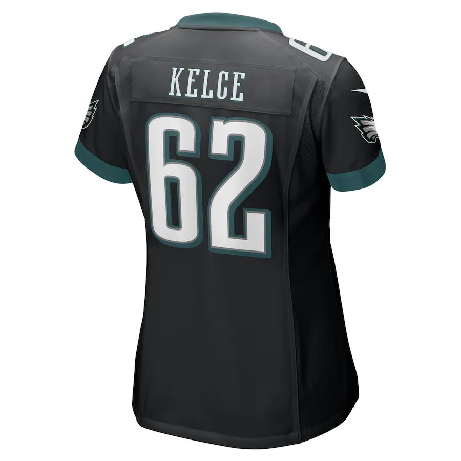 Custom #62 Black PHI Football Shirt Top
