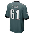 Custom #61 Midnight Green PHI Football Shirt Top