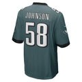 Custom #58 Midnight Green PHI Football Shirt Top