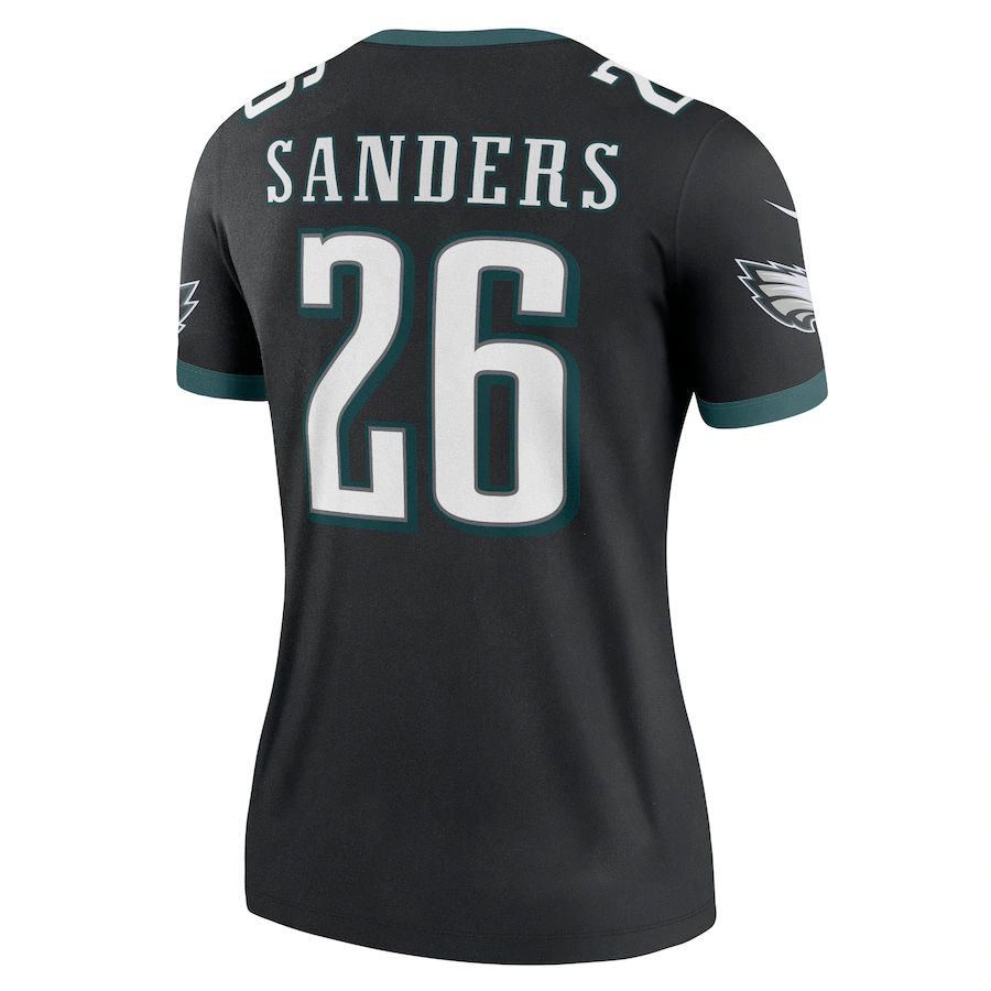 Custom #26 Black PHI Football Shirt Top