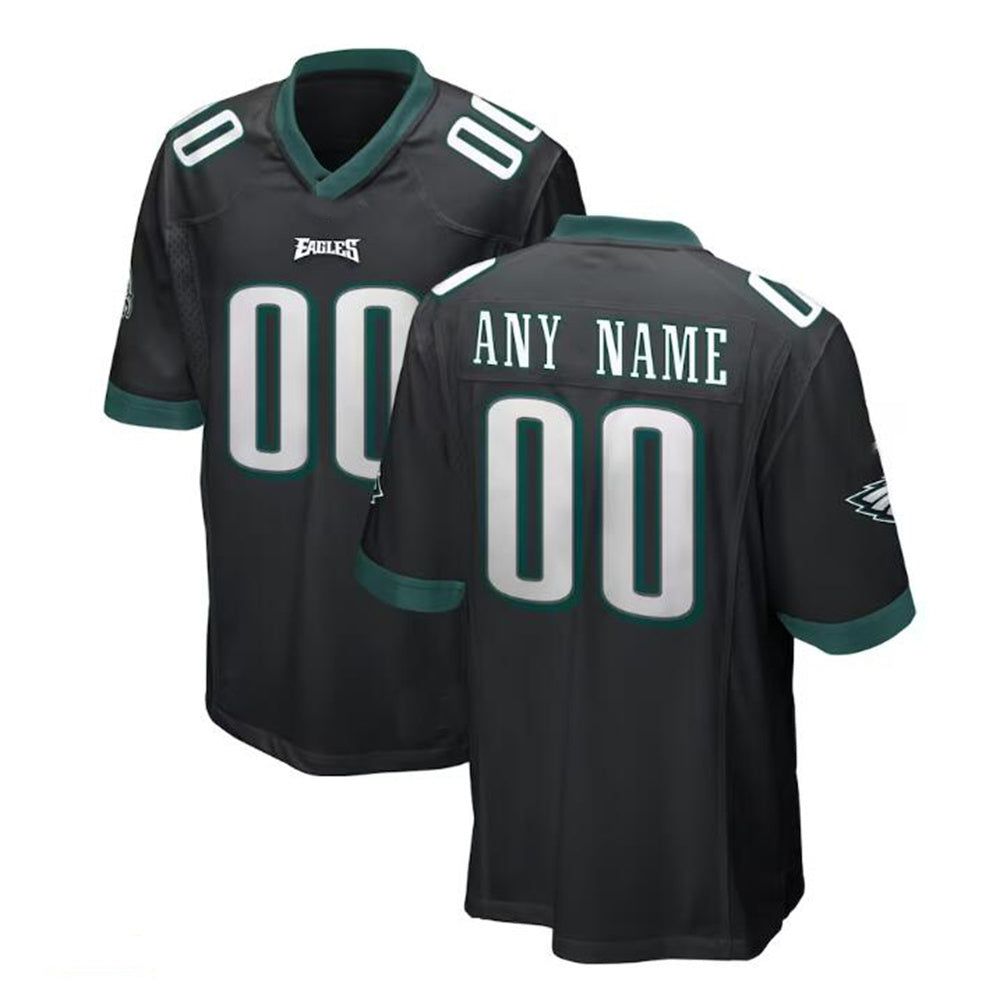 Custom Black PHI Football Shirt Top