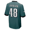 Custom #48 Midnight Green PHI Football Shirt Top