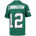 Custom #12 Green 1990 PHI Football Shirt Top