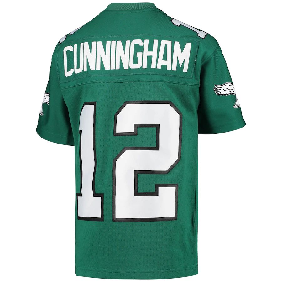 Custom #12 Green 1990 PHI Football Shirt Top