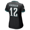 Custom #12 Black PHI Football Shirt Top