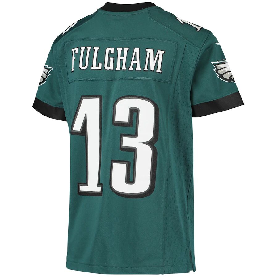 Custom #13 Midnight Green PHI Football Shirt Top