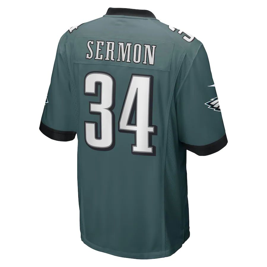 Custom #34 Midnight Green PHI Football Shirt Top