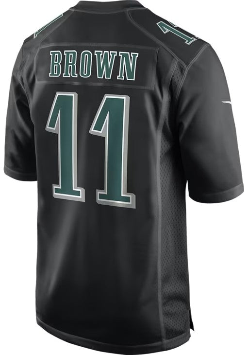 Custom #11 Black PHI Football Shirt Top